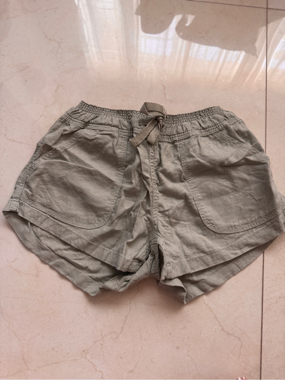 Kohl's Women's Olive Drawstring Shorts